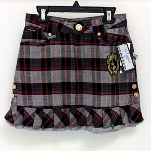 Baby Phat Girls Plaid Skirt